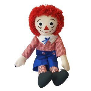 Vintage 1991 Applause 36" Raggedy‎ Andy Cloth Doll EUC Tags Great Condition Tags